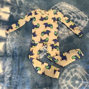 Tea Collection Goodnight Pajamas | Kids Size 7 | Bear Print 🐻 | Soft